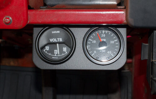 Voltmeter and tach